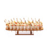 SERVING PLATTER BAMBOO 20 HOLES 500X150X85MM