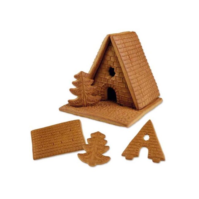 GINGERBREAD HOUSE 11X16CM