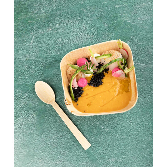 FINE DINE PALM DISH 63X60X25MM 5CL 40PCS - Image 3