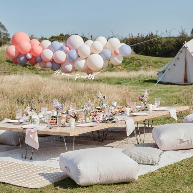 BUNTING HEN'S PARTY BOHO PINK 1.5M - Image 3