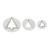 SET OF 3 CHRISTMAS TREE CUTTERS