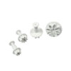 SET OF 4 FLOWER PLUNGER CUTTERS