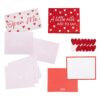 TREASURE HUNT HEARTS FOILED ENVELOPES 9X10-12XH8-10CM