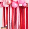 BUNTING STREAMERS ROSE GOLD, RED & PINK 170M & CLEAR STRING 1.5M - Image 2