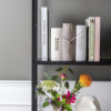 TABLE CLOCK BOOK BLACK & SILVER 20X15X20CM - Image 2
