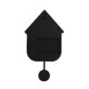 WALL CLOCK MODERN CUCKOO ABS BLACK 21.5X8.5X41CM - Image 2