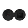 WALL CLOCK DUO CUCKOO MATT BLACK 26X7.2X13CM - Image 2