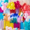 BACKDROP KIT STREAMERS 250M & 115 BALLOONS MULTICOLOR - Image 2