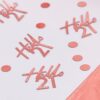 CONFETTI 'HELLO 21' 4CM & MINI CIRCLES 1CM ROSE GOLD 13GR - Image 2
