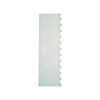 TALL ACRYLIC SIDE SCRAPER SCALLOP 255MM