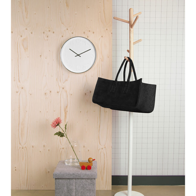 MAGAZINE HOLDER MELLOW FELTED BLACK 26X26CM - Image 2