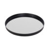 TRAY MIRAGE ROUND SILVER D40X3CM