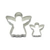 STAINLESS STEEL CUTTERS ANGEL SET OF 2