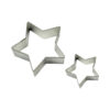 STAINLESS STEEL STAR CUTTERS SET OF 2