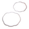SET OF 2 COOKIES & CAKE PLAGUE CUTTER 85XH60MM & 115XH90MM