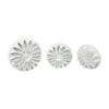 SUNFLOWER SET OF 3 PLUNGER CUTTERS