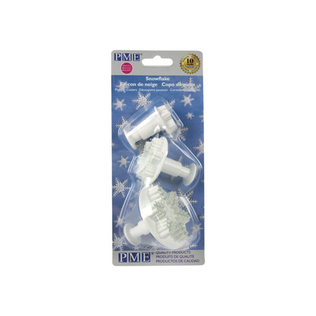 SNOWFLAKE SET OF 3 PLUNGER CUTTERS - Image 2