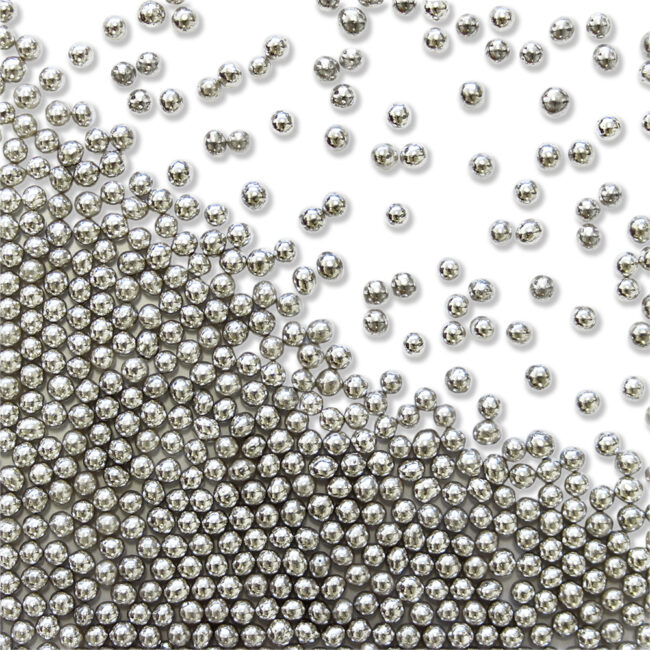 SILVER SUGAR PEARLS 2.3MM 25GR - Image 4