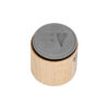 WOODEN STAMP MADE WITH LOVE 3.5X3.5CM - Image 2