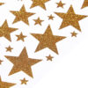 STICKERS STARS GOLD GLITTER 14X28CM - Image 2