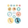 STICKERS FAMILY FRIENDS DOGS 168PCS - Image 7