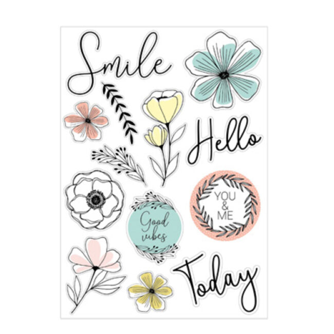 STICKERS GOOD VIBES 3 SHEETS - Image 3