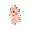 PAPER FLOWERS SECRET GARDEN 2-3-4CM 9PCS
