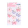 PAPER BUTTERFLY LOVELY SWAN 3.5X3CM 9PCS - Image 2