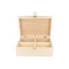 WOODEN TEA BOX 20X14X8CM