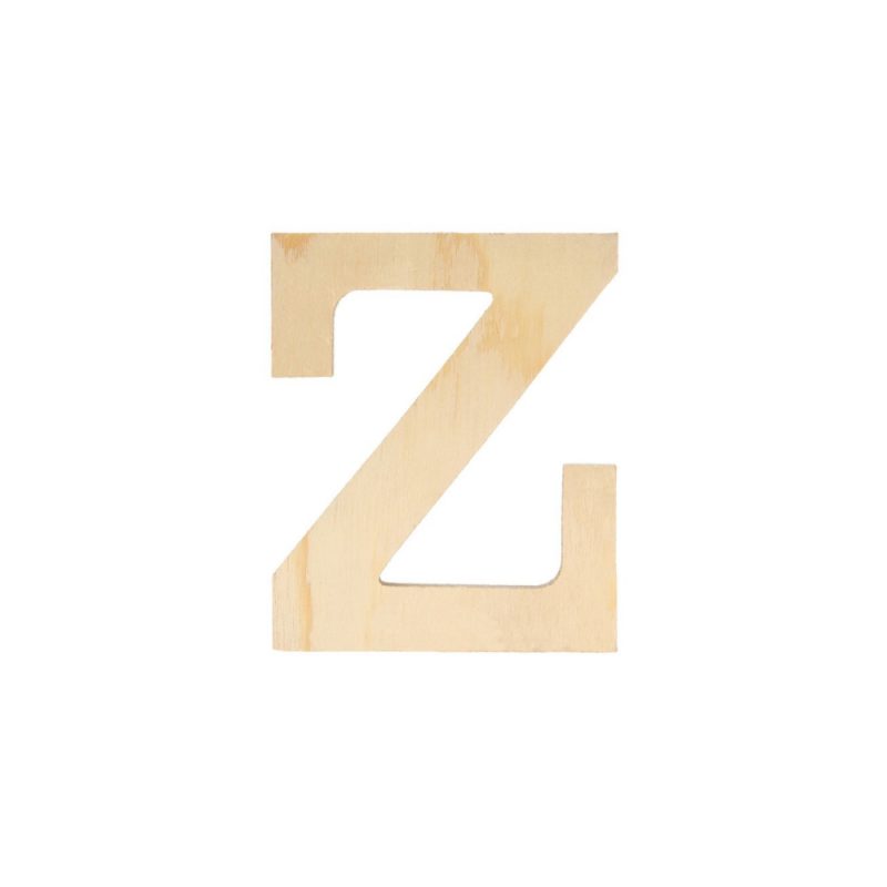 WOODEN LETTER Z 11.5CM - Pergamos