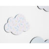 MDF WOODEN CLOUD 15X10CM - Image 2