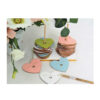 HEARTS MESSAGES & BASE 8X7.5CM & 18X9X15CM - Image 2