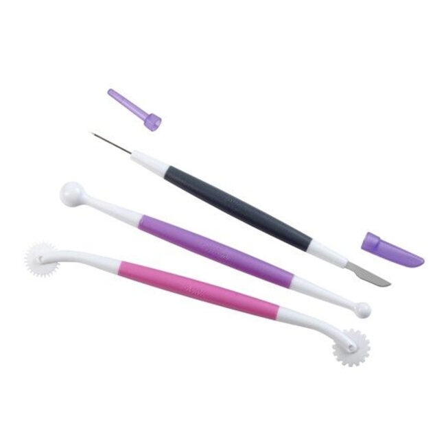 SET OF 3 FONDANT & GUM TOOLS - Image 3
