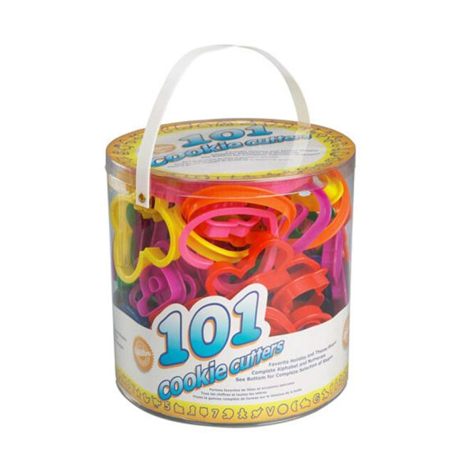 SET OF 101 COOKIE CUTTERS 8.8X8.8CM