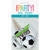 3D SOCCER CAKE TOPPERS 6PCS - Image 2