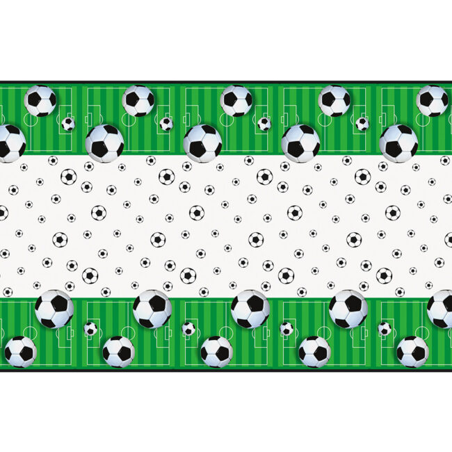 3D SOCCER PLASTIC TABLECOVER 1.37X2.13M - Image 2