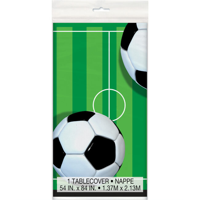 3D SOCCER PLASTIC TABLECOVER 1.37X2.13M - Image 4