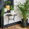FLOWER CERAMIC POT SUZE WHITE 15X15X14CM - Image 3