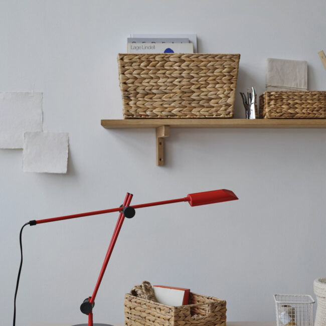 WALL BASKET LILY NATURAL 40X16X22CM - Image 3
