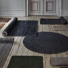 RUG ELLA ROUND BLACK & NATURAL D125CM - Image 2