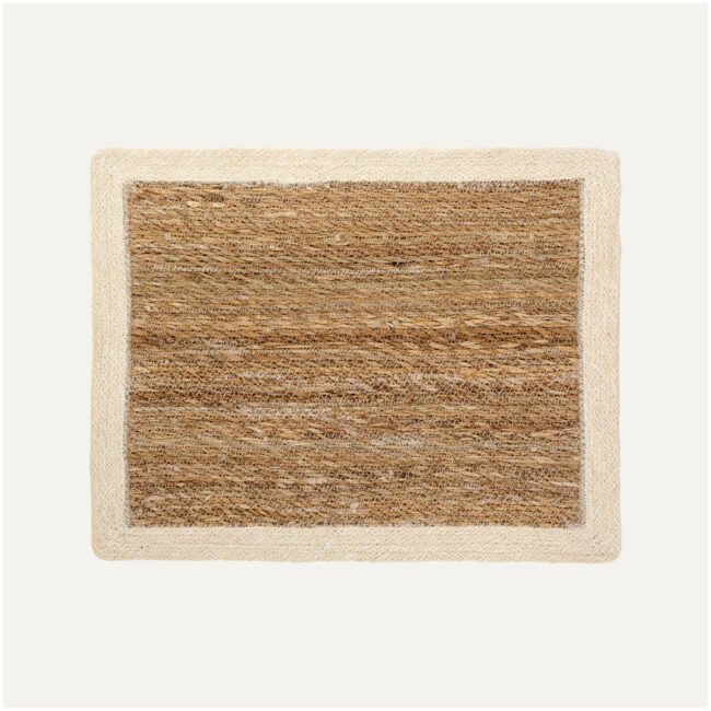 PLACEMAT EMIL RECTANGLE WHITE 47X35CM