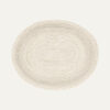 PLACEMAT ELIN OVAL WHITE 45X35CM