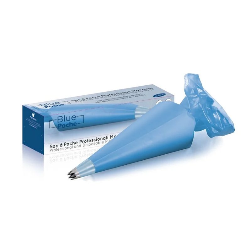 ROLL PIPING BAGS BLUE 55CM 100PCS Pergamos