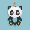 FOIL BALLOON PANDACORN 40X24X72CM - Image 2