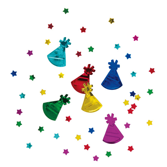 CONFETTI FOIL PARTY COLORFUL 34G - Image 5
