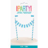 BUNTING CAKE TOPPER 'IT'S A BOY' BLUE - Image 2