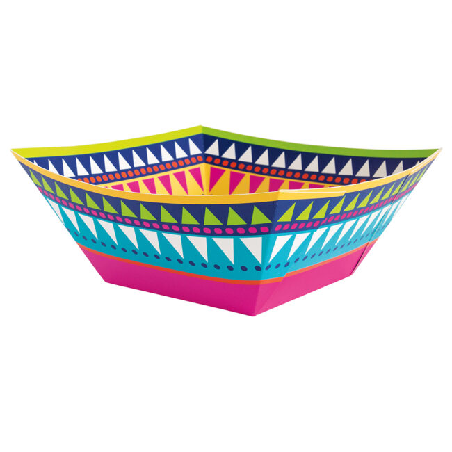 PAPER BOWL BOHO FIESTA SQUARE