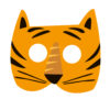 PAPER MASKS ANIMAL SAFARI 8PCS - Image 3