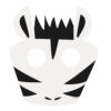 PAPER MASKS ANIMAL SAFARI 8PCS - Image 2