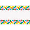 PLASTIC TABLECOVER COLORFUL BALLOON PARTY 137X213CM